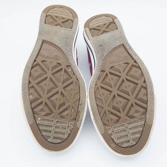 Maroon Converse All Star Low Tops Women's 7 - Picture 7 of 7